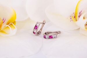 Arany bébi és gyermek fülbevaló 6mm d.p-ld14.4.1f-p - 