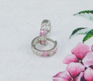 Arany bébi és gyermek fülbevaló 8mm karika - 