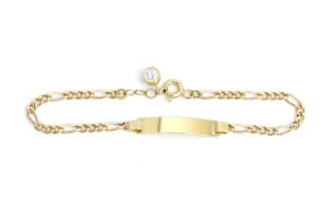 Arany baba karkötő Figaro cirkónia függővel - Arany baba fülbevalók