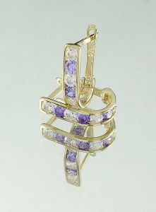 Arany bébi és gyermek fülbevaló c.l-15.4.2s-l - 